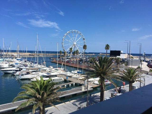 Appartement T2 Au Port De Canet-En-Roussillon - Proche De La Plage Et De L'Aquarium Oniria מראה חיצוני תמונה